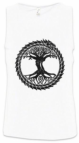 Urban Backwoods Tanktop Ouroboros Yggdrasil Ärmelloses T-Shirt Celtic Irmin günstig online kaufen