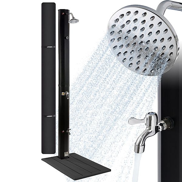 Arebos Solardusche 35L Gartendusche Pooldusche integriertem günstig online kaufen