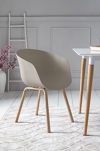 SalesFever Schalenstuhl »Lund Designer Schalenstuhl-Set« (Set) 2 Stk. Zweie günstig online kaufen