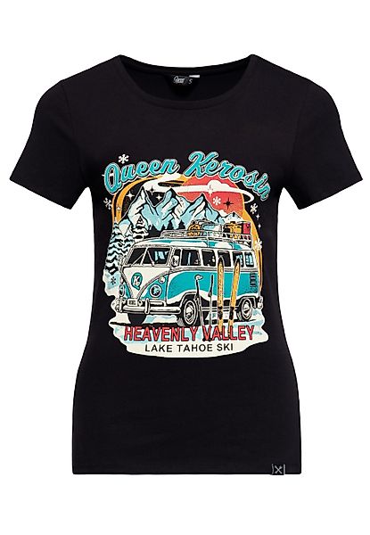 QueenKerosin T-Shirt Heavenly Valley (1-tlg) mit günstig online kaufen