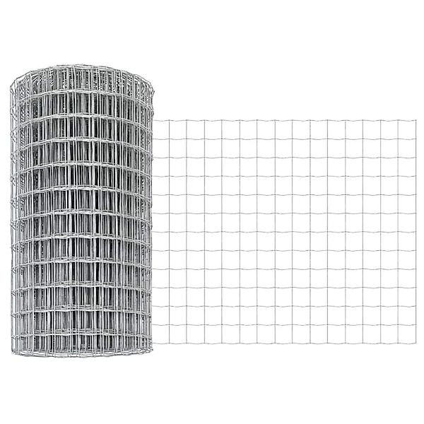 vidaXL Eurozaun 0,8 x 10 m PVC-beschichtetes Eisen 42004620 günstig online kaufen