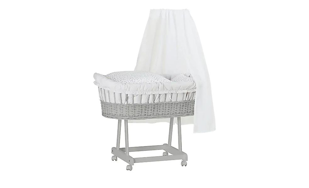 Alvi Stubenwagen-Set  Birthe ¦ grau ¦ Maße (cm): B: 66,5 H: 76 Baby > Babym günstig online kaufen