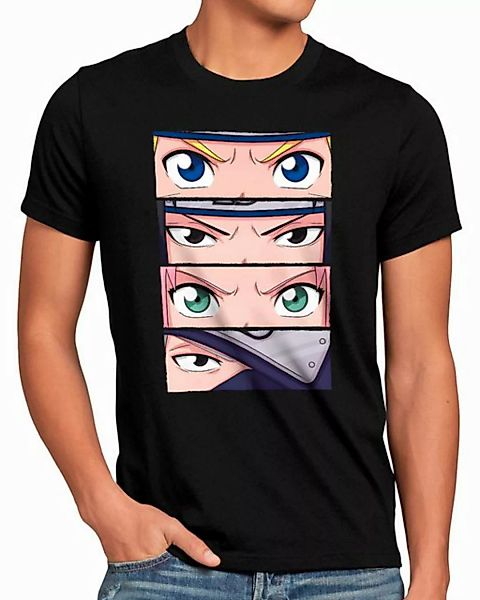 style3 T-Shirt Ninja Team kakashi sasuke shikamaru kage naruto günstig online kaufen