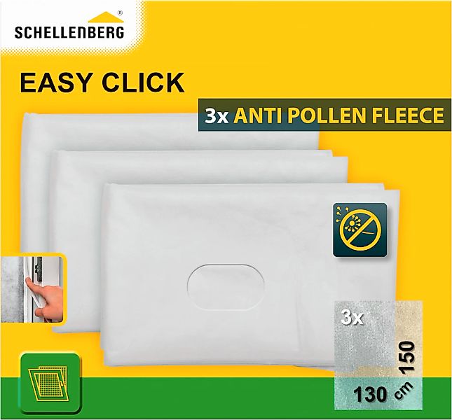 SCHELLENBERG Fliegengitter-Gewebe "3er Set Pollenschutzvlies Austauschset" günstig online kaufen