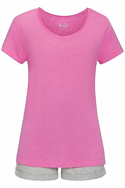 Vivance Dreams Shorty 2 tlg. mit schönem Melange-Effekt günstig online kaufen