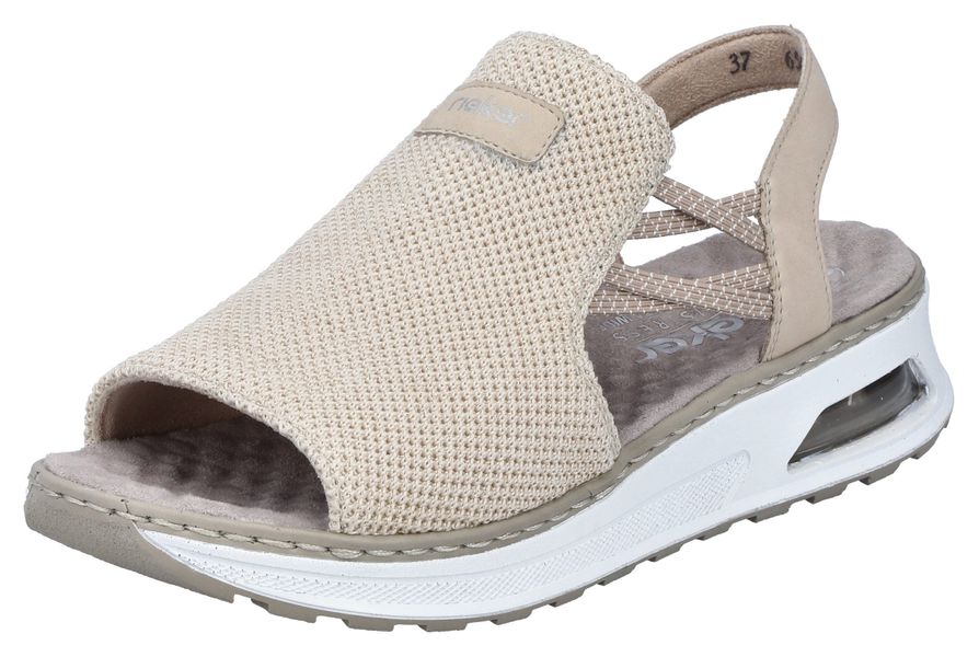 Rieker vegan Plateausandale Sommerschuh, Sandalette, Keilabsatz, günstig online kaufen