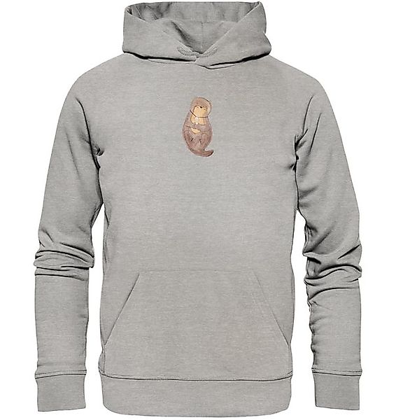 Mr. & Mrs. Panda Hoodie Otter Muschel Größe XS - Heather Grey - Geschenk, g günstig online kaufen