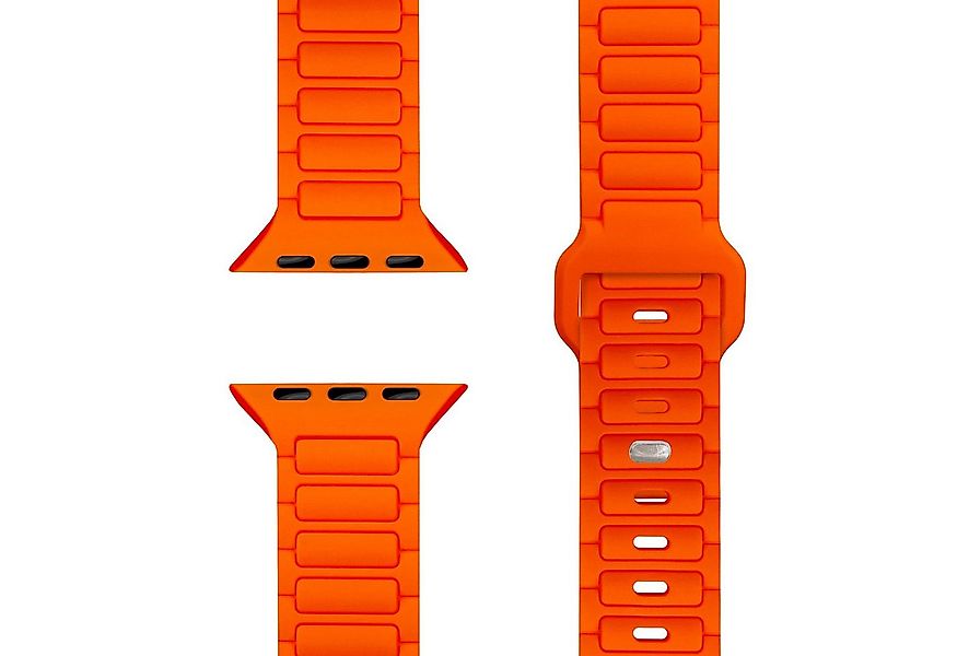 Nalia Smartwatch-Armband Apple Watch 49mm/46/45/44/42(Serie 1-3), Magnetisc günstig online kaufen