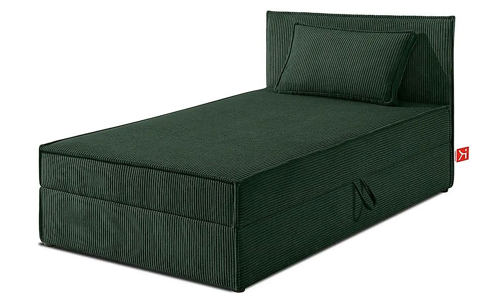 KONSIMO Boxbett mit Stauraum  H2 Roti ¦ grün ¦ Maße (cm): B: 105 H: 89 Bett günstig online kaufen