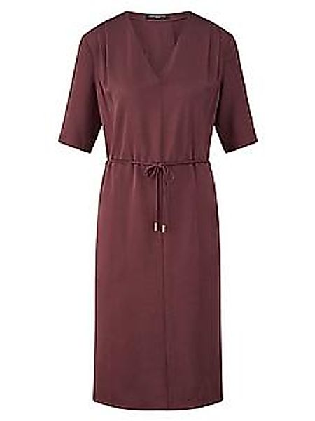 Kleid V-Ausschnitt Fadenmeister Berlin rot günstig online kaufen