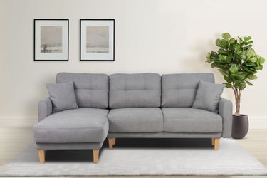 Home affaire Ecksofa "TRIPLO optionale Schlafsofa mit Bettkasten, Maße B/T/ günstig online kaufen