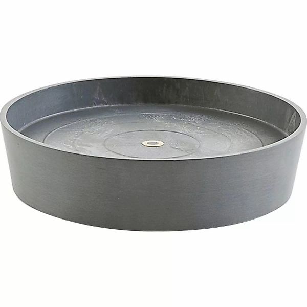Ecopots Untersetzer mit Rollen Amsterdam Ø 34 cm Grau günstig online kaufen