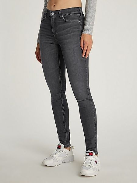 Tommy Jeans Skinny-fit-Jeans "NORA MR SKNY", mit Waschung, mit Logo-Badge günstig online kaufen