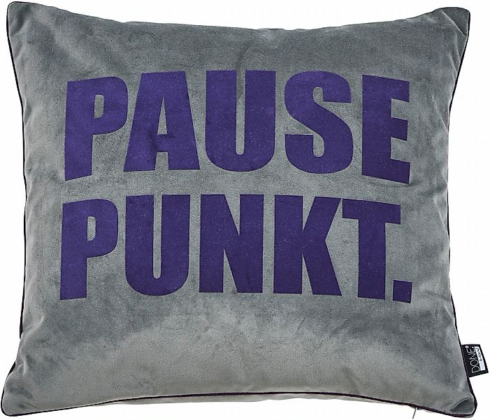 done. Kissenhülle "Vibe" Weicher Samtstoff günstig online kaufen