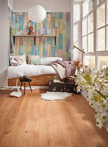 Komar Vliestapete »Vlies - Bazar - Größe 368 x 248 cm«, bedruckt, Wohnzimme günstig online kaufen