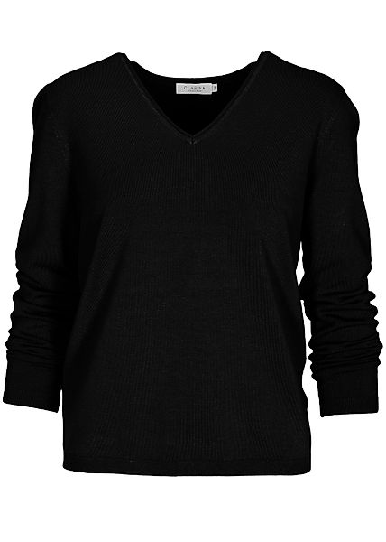 Clarina Strickpullover "BRITTA", Viskose-Polyamid Mischung günstig online kaufen