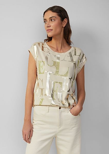 s.Oliver BLACK LABEL Shirttop T-Shirt mit günstig online kaufen