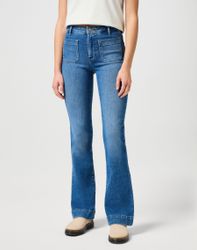Wrangler Bootcut-Jeans "Flare" im Retro-Design mit ausgestelltem Bein günstig online kaufen