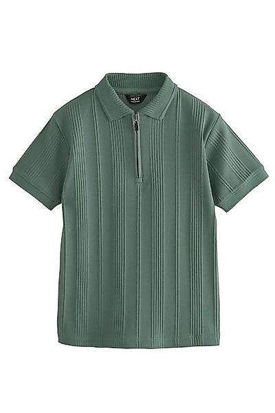 Next Poloshirt Kurzärmeliges RV-Polohemd mit Struktur (1-tlg) günstig online kaufen