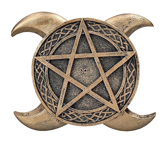 Figuren Shop GmbH Räucherstäbchen-Halter Räucherhalter - Dreifach-Mond Pent günstig online kaufen