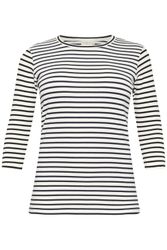 KAFFE Curve Langarmbluse Langarm-Shirt KClia Große günstig online kaufen