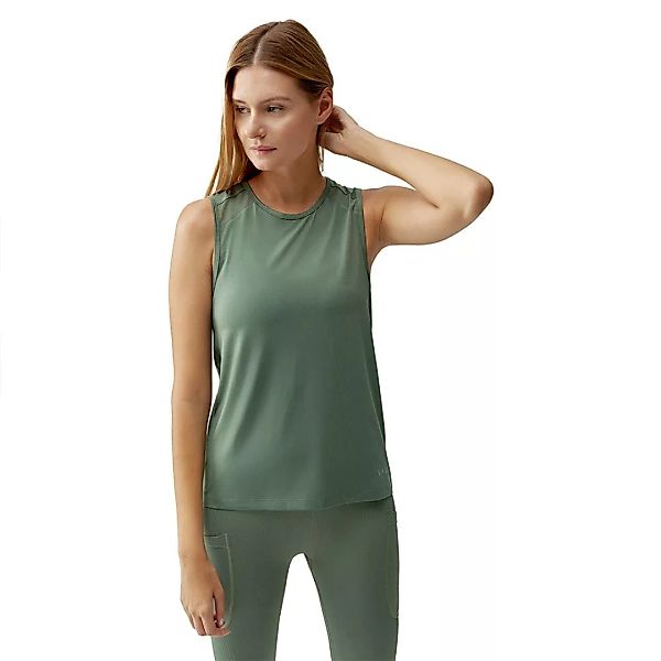 Born Living Yoga Mesh Ärmelloses T-shirt S-M Alga günstig online kaufen