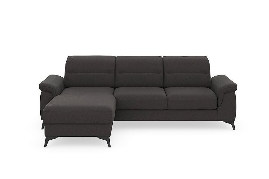 sit&more Ecksofa »Sinatra L-Form« mit Recamiere, optional mit Kopfteilverst günstig online kaufen