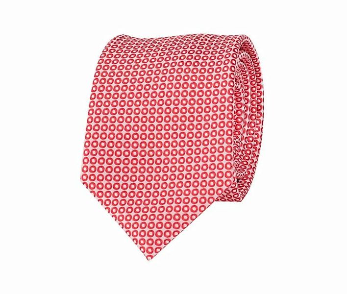 Krawatte Seide Rot Punkt - günstig online kaufen