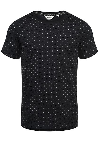 !Solid Rundhalsshirt SDAaron Kurzarmshirt mit All-Over günstig online kaufen