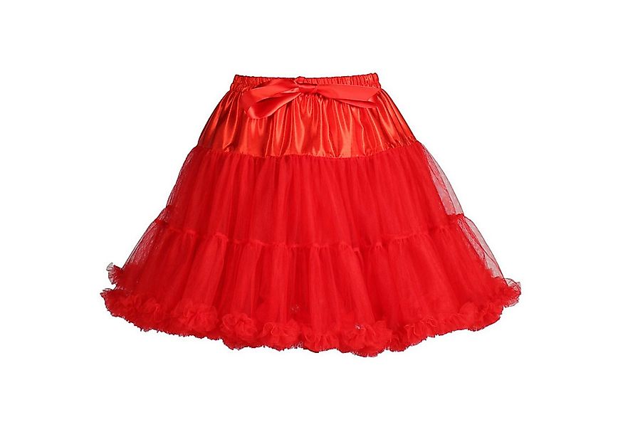 thetru Clown-Kostüm Volumen Petticoat 'Cabaret' für Damen, Rot günstig online kaufen