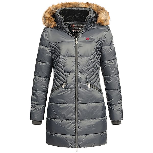 Geographical Norway Parka Damen Outdoor Winter Jacke Mantel Parka lang gesc günstig online kaufen