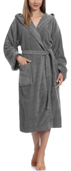 Ladeheid Bademantel Damen Frottee Bademantel aus günstig online kaufen