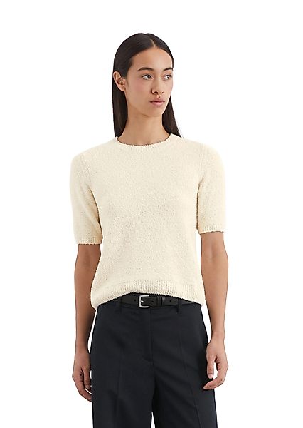 Marc O'Polo Rundhalspullover aus Organic Cotton-Mix günstig online kaufen