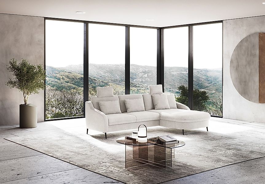 sit&more Ecksofa »Soul L-Form«, wahlweise mit Bettfunktion und Bettkasten o günstig online kaufen