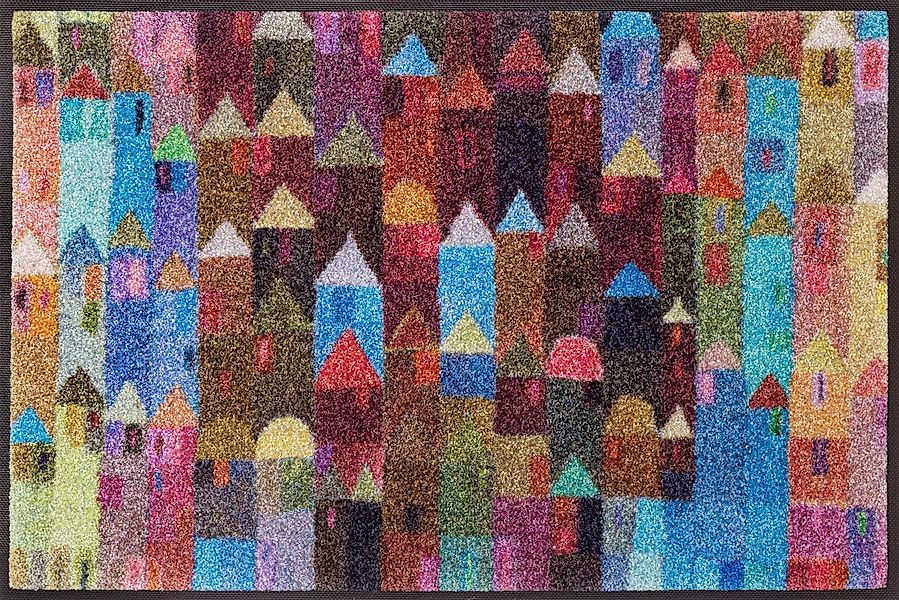 wash+dry by Kleen-Tex Fußmatte Manhattan, rechteckig, Höhe: 7 mm günstig online kaufen