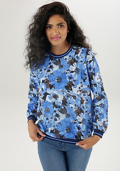 Aniston SELECTED Shirtbluse mit Streifen auf günstig online kaufen