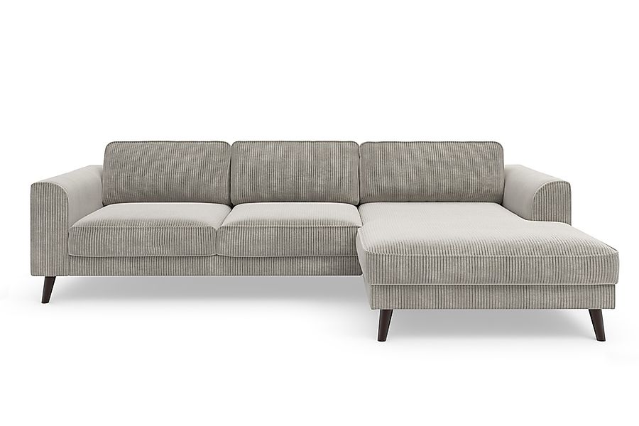 TRENDMANUFAKTUR Ecksofa »Lumber Jack, elegantes Designsofa, zeitlos modern, günstig online kaufen