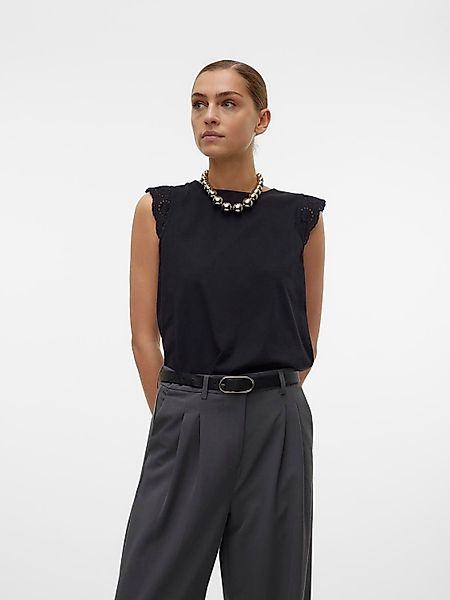 Vero Moda T-Shirt "VMEMILY SL GATHERING TOP JRS NOOS" günstig online kaufen