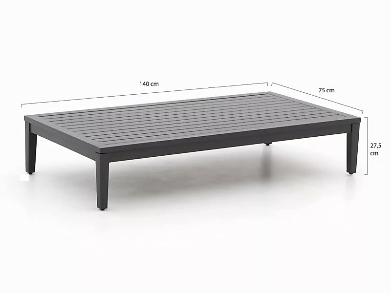 Manifesto Valero Loungetisch 140x75x27,5 cm günstig online kaufen