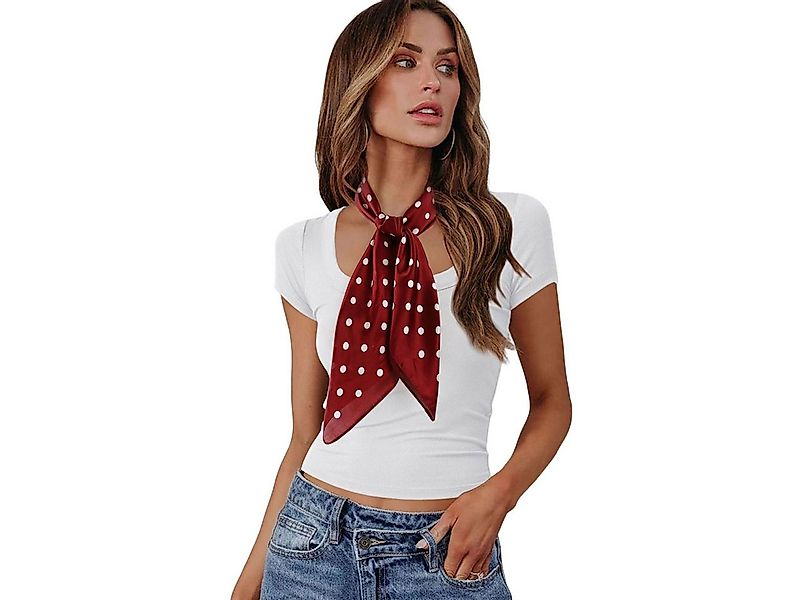 Coonoor Seidentuch Damen Seidentuch, Vintage Schal, elegante Halstuch, modi günstig online kaufen