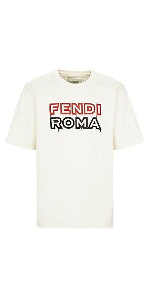 FENDI Print-Shirt FENDI Logo Print T-Shirt günstig online kaufen