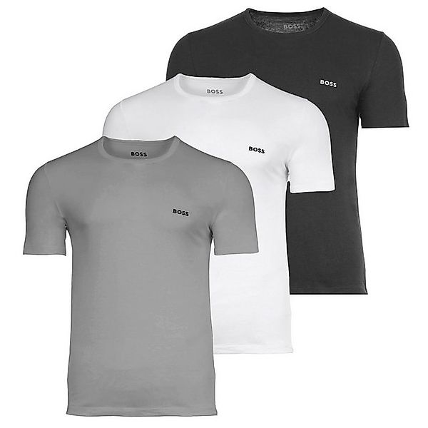 BOSS T-Shirt Herren T-Shirt 3er Pack Baumwolle (Packung, 3er Pack) günstig online kaufen