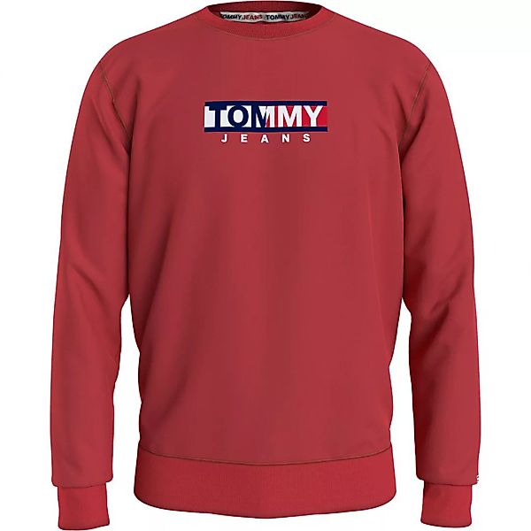 Tommy Jeans Entrey Graphic T-shirt Mit Rundhalsausschnitt L Deep Crimson günstig online kaufen