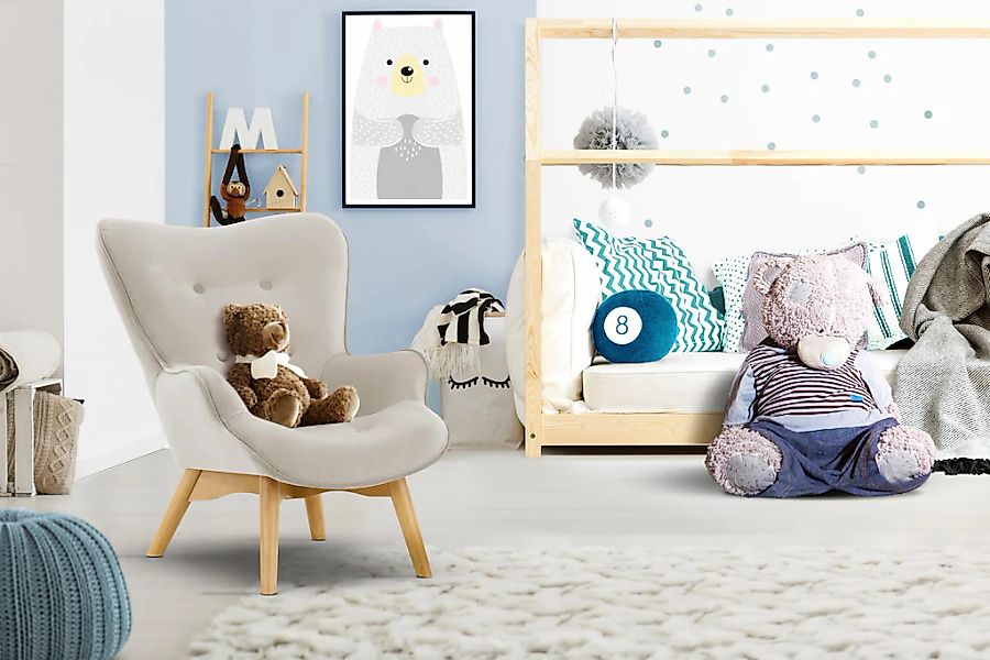 Home affaire Sessel "Duca Mini" in kleiner Ausführung für Kinder günstig online kaufen