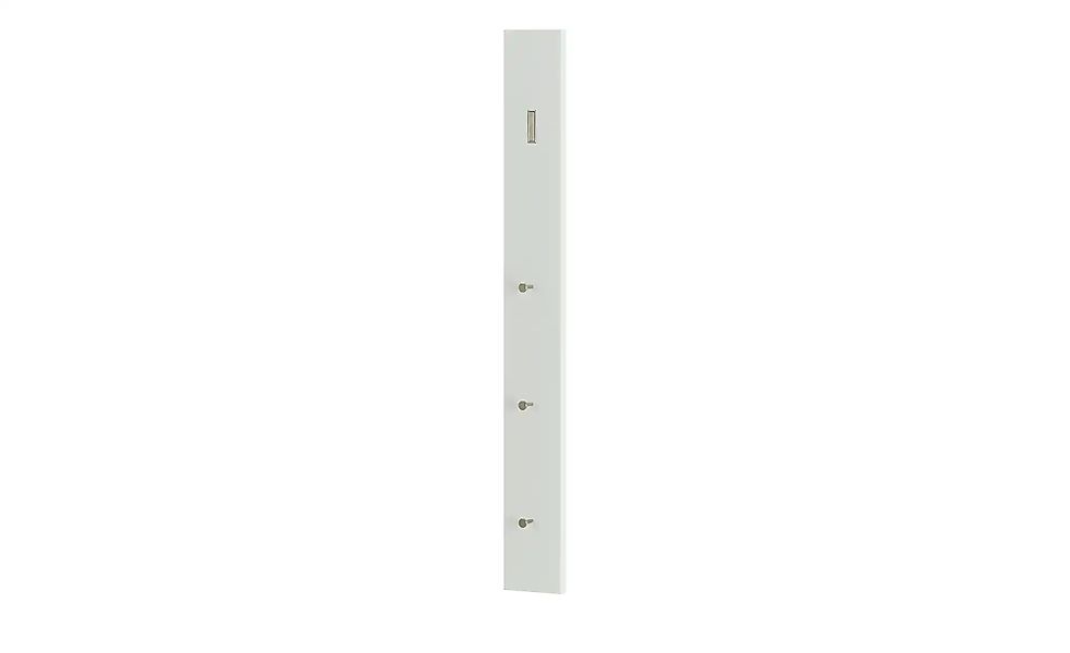 Garderobenpaneel  Daone ¦ weiß ¦ Holzwerkstoff ¦ Maße (cm): B: 14 H: 120 T: günstig online kaufen
