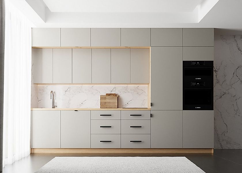 ROYAL24_MARKT Küchenzeile K50-G360 - Langen - Luxuriöses Design mit innovat günstig online kaufen