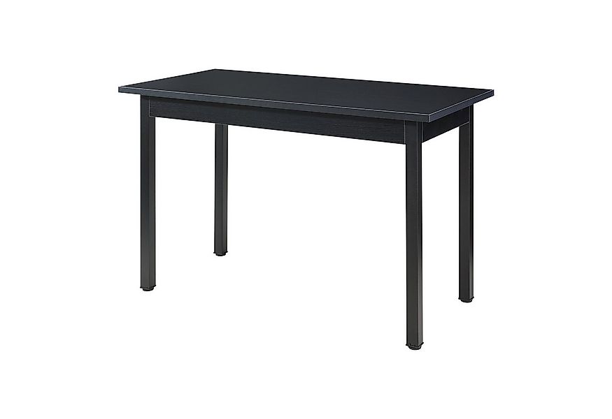 en.casa Esstisch, »Den Haag« 120x60 cm Schwarz günstig online kaufen