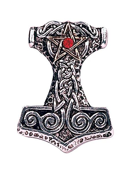 Adelia´s Amulett "Anhänger Forbidden Talisman", Thors Hammer - Mut und Erfo günstig online kaufen