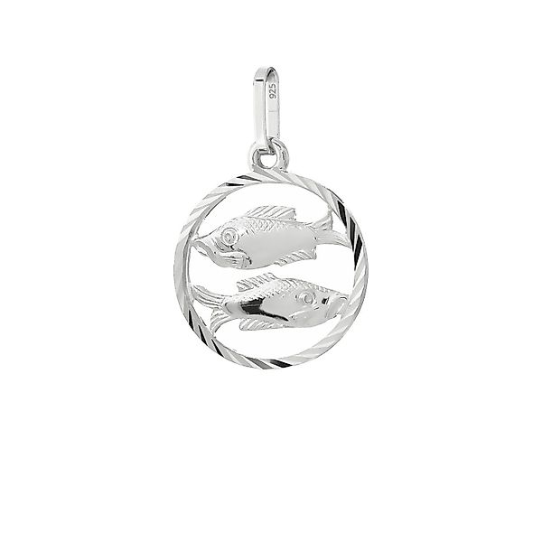 NKlaus Sternzeichenanhänger Fische Sternzeichen 925 Sterlingsilber günstig online kaufen