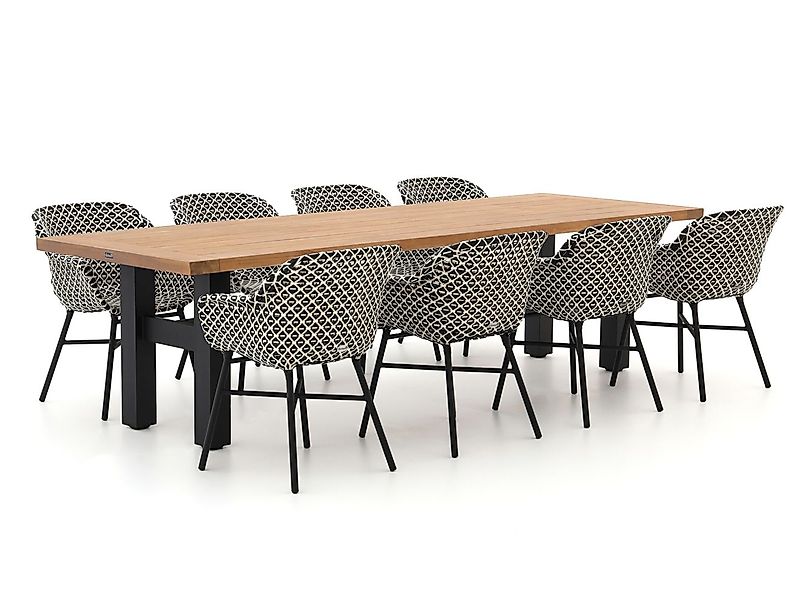 Hartman Delphine/Yasmani 300 cm Gartenmöbel-Set 9-teilig günstig online kaufen
